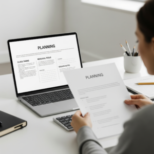 Class & Rehearsal Planning Templates